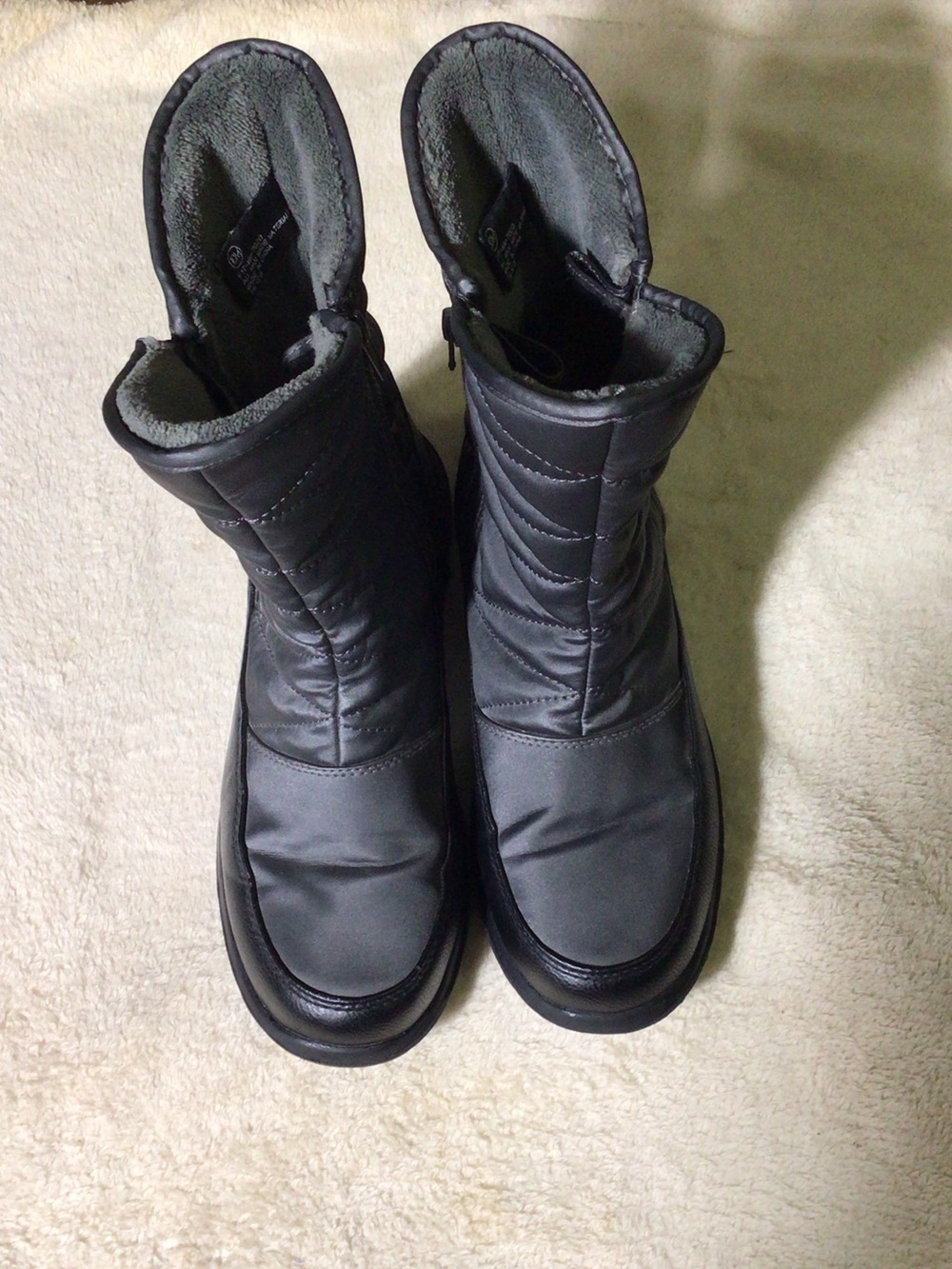 Weatherproof Quilted Women's Winter Boots